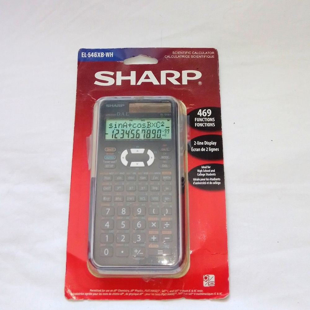 New sharp calculator black